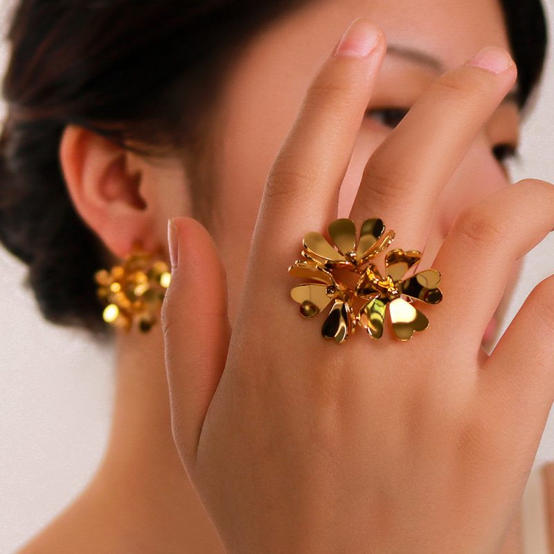 S. EARRING and RING - Image 5