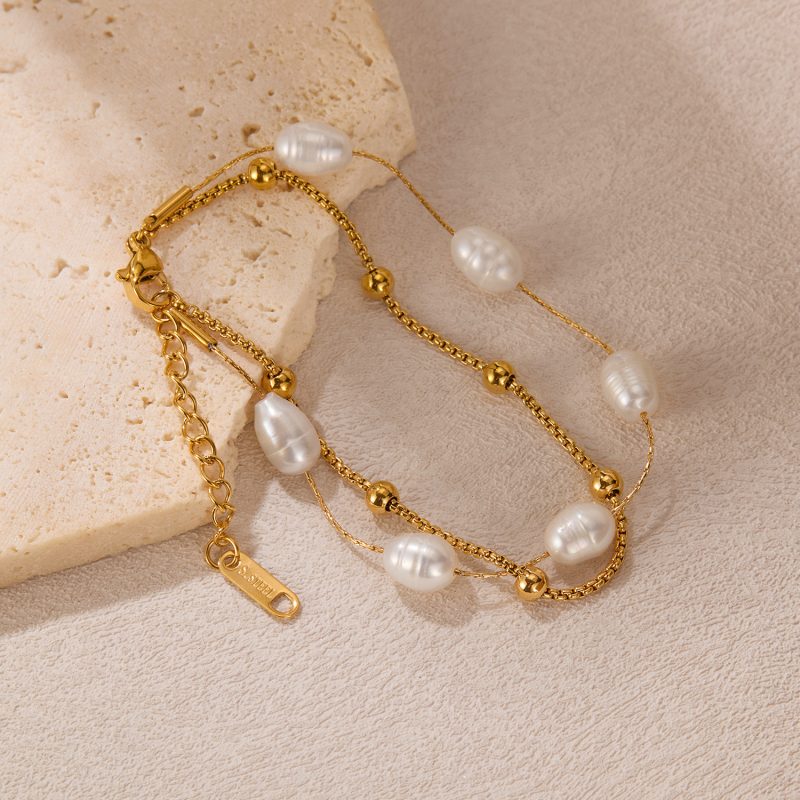 DOUBLE LAYERED BRACELET - Image 2