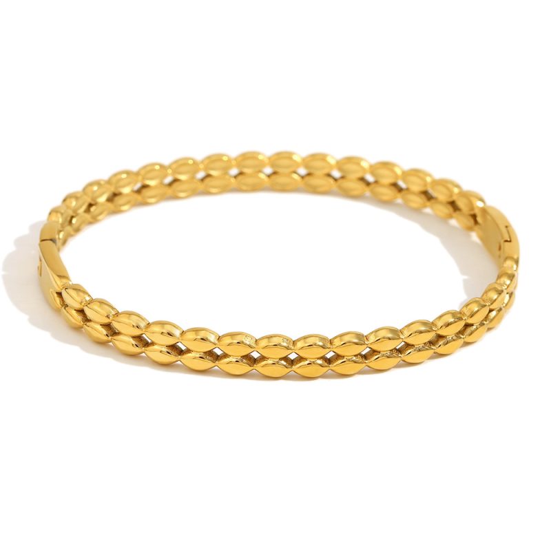 DOUBLE LINK BANGLE
