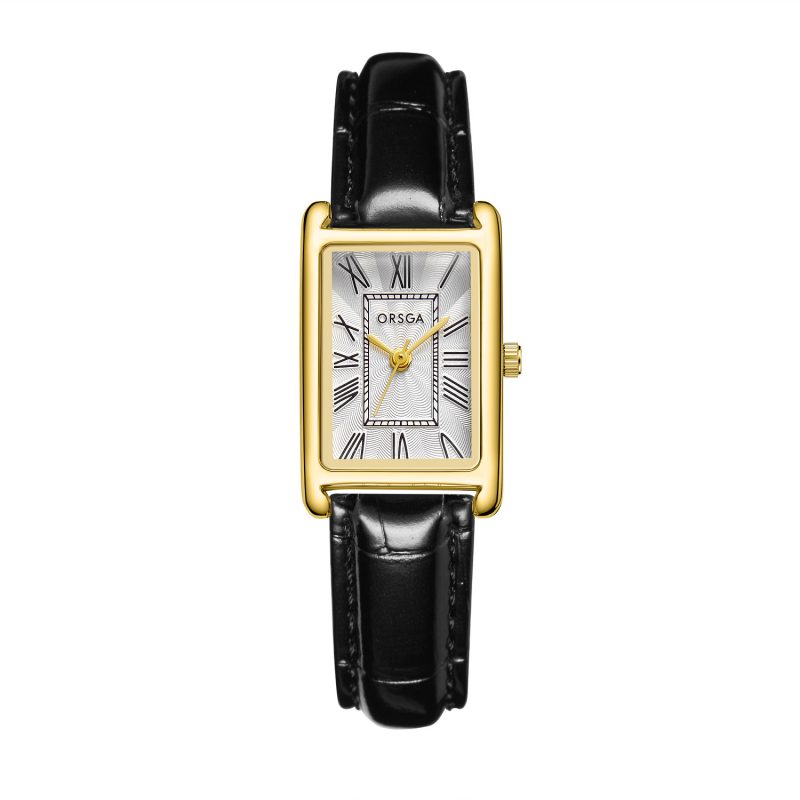 ORSGA Leather wristwatch