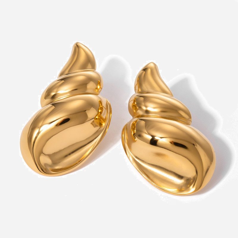 CROISSANT STATEMENT EARRING - Image 2