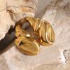 CROISSANT STATEMENT EARRING