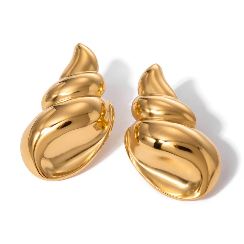 CROISSANT STATEMENT EARRING - Image 5